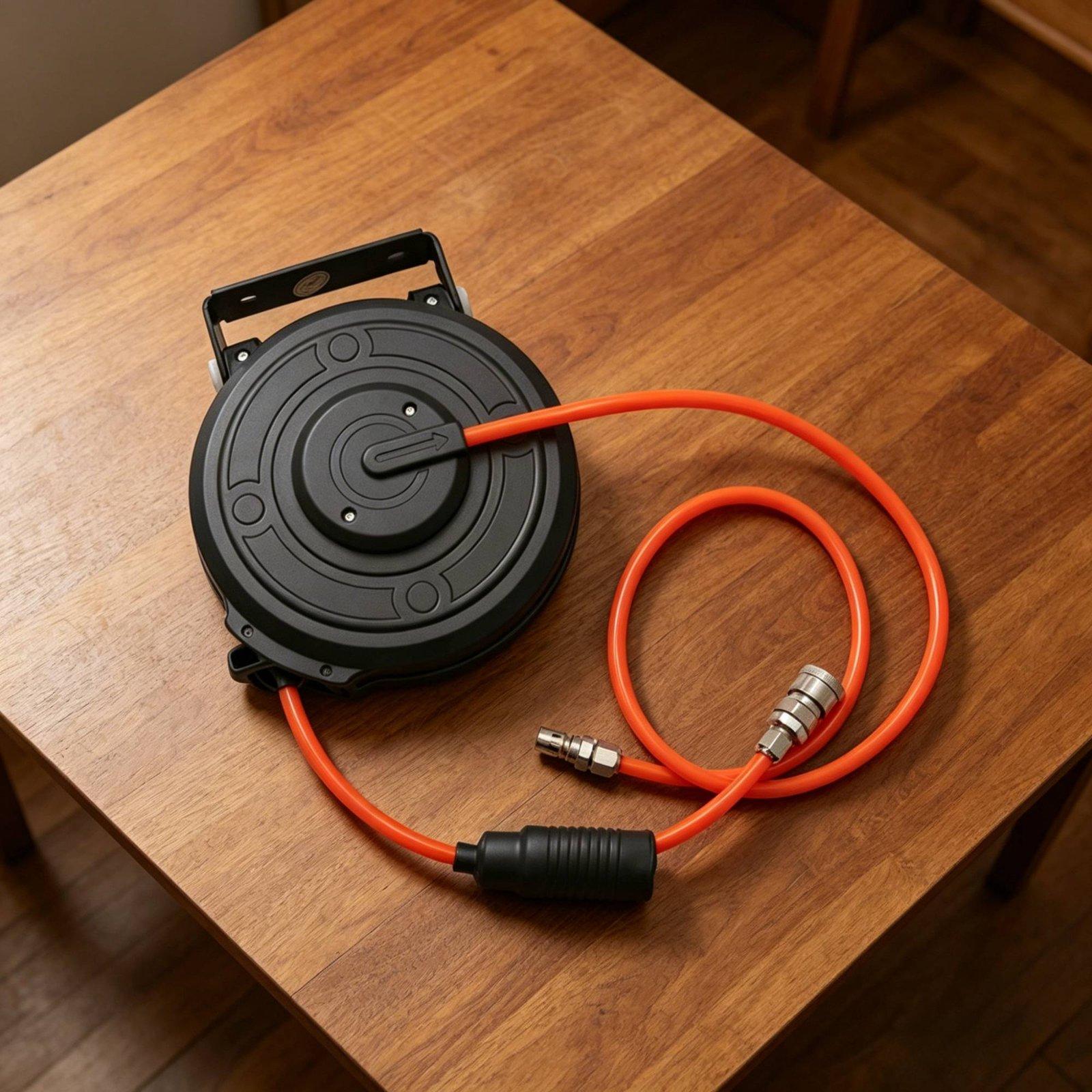 Carrete retráctil para manguer - Tools Workshop reseña y precio