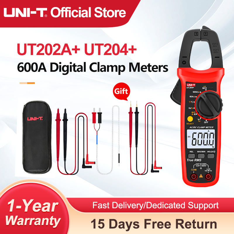 UNI-T UT204 + UT202A + AC medi - Workshop Electric Tools reseña y precio