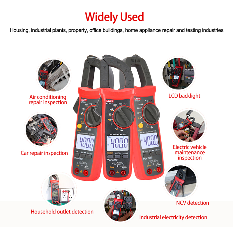 UNI-T UT204 + UT202A + AC medi - Workshop Electric Tools reseña y precio