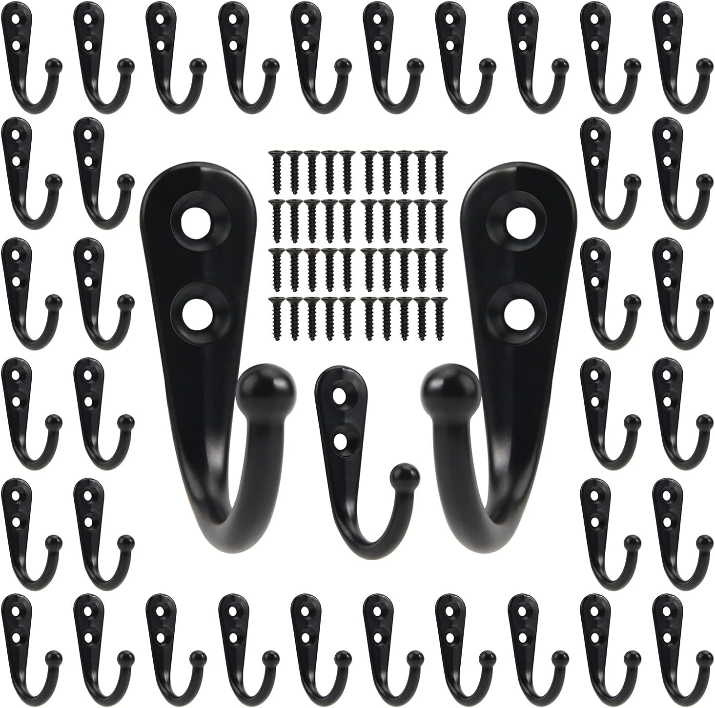Ganchos de Metal Negros con To - Screw Organizer Kit reseña y precio