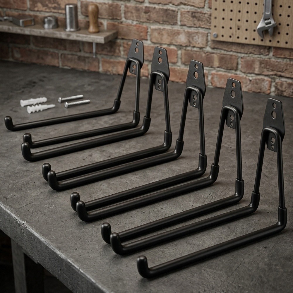 Ganchos de Acero Negros de 7.7 - Workshop Tools Hanging reseña y precio
