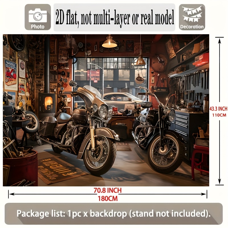 Tapiz de Garaje para Motocicle - Workshop Tools Hanging reseña y precio