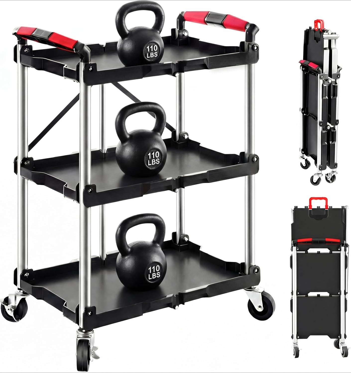 Carrito de Servicio Plegable d - Tools For Home Workshop reseña y precio